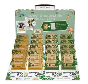 Bild von Feste Reisebegleiter Tischdisp, 1 Disp, LOGONA NATURKOSMETIK