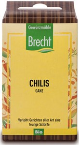 Bild von Chilis ganz Nachfüllp.,bio, 12,5 g, Brecht