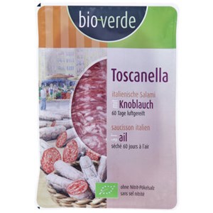 Bild von Toscanella Salami Aufschnitt Ital., 80 g, bioverde