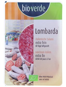 Bild von Lombarda Salami Aufschnitt Italien, 80 g, bioverde