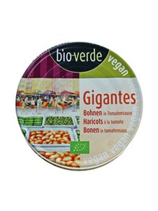 Bild von Gigantes Riesenbohnen in Marinade, 190 g, bioverde