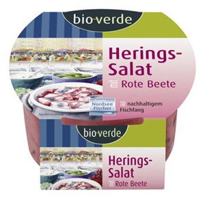 Bild von Heringssalat mit Rote Beete, 150 g, bioverde
