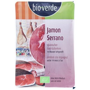Bild von Jamon Serrano Schinken, 80 g, bioverde