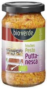 Bild von Pesto Puttanesca, bio, 165 g, bioverde