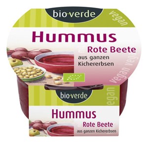 Bild von Hummus Rote Beete, 150 g, bioverde