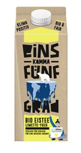 Bild von Eistee Limette 1,5 Grad, 0,75 l, Voelkel