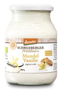 Bild von Mandel Vanille Joghurt dem., 500 g, Schrozberger Milchbauern