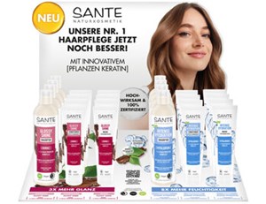 Bild von Haarpflege Relaunch, Tischdisp., 1 Disp, SANTE NATURKOSMETIK