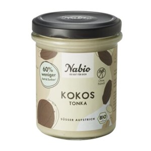 Bild von Kokos Tonka Aufstrich, 175 g, Nabio