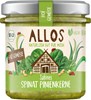 Bild von Hofgemüse Sabines Spinat Pinienkern, 135 g, Allos, Cupper