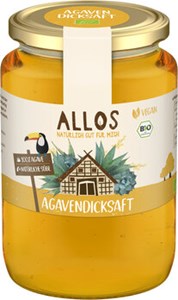 Bild von Agavendicksaft Glas, 1 kg, Allos, Cupper