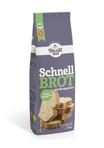 Bild von Schnellbrot m.Brotgew.glutenfr.,bio, 500 g, Bauck