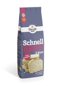 Bild von Schnellbrot 5-Korn, bio, 475 g, Bauck