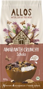 Bild von Schokolade Amaranth Crunchy, bio, 400 g, Allos, Cupper