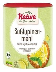 Bild von Süßlupinenmehl, bio, 300 g, Natura, Sanatura