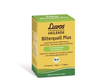 Bild von Bitterquell Plus Kapseln, bio, 60 St, Luvos