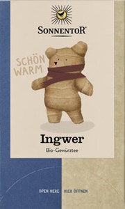 Bild von Ingwer Tee Doppelk.btl.,bio, 23,4 g, Sonnentor
