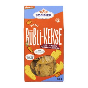 Bild von Dinkel Rübli-Kekse DEMETER, 150 g, Sommer