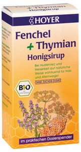 Bild von Fenchel & Thymian Honigsirup, 250 g, Hoyer