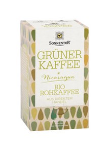 Bild von Grüner Kaffee 18x3g, bio, 54 g, Sonnentor
