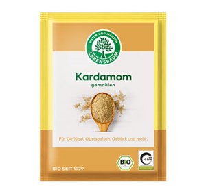 Bild von Kardamom, gemahlen, 10 g, Lebensbaum