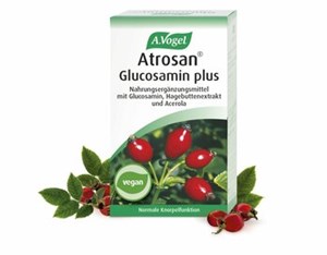 Bild von ATROSAN® Glucosamin+Hagebutte vegan Tbl., 60 TBL, guterRat