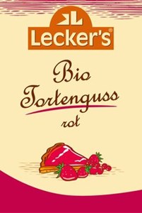 Bild von Bio Tortenguss rot , 2 x 15  g, LECKERS