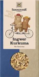 Bild von Ingwer Kurkuma Tee lose, bio, 120 g, Sonnentor