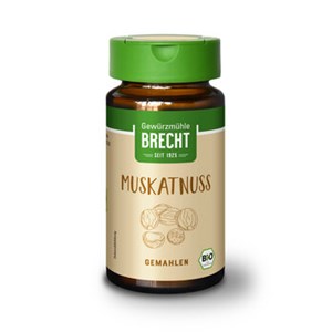 Bild von Muskatnuss gemahlen,Glas, 35 g, Brecht