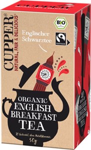 Bild von English Breakfast Tea 20FB, bio, 50 g, Allos, Cupper