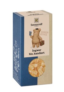 Bild von Ingwer kandiert, bio, 75 g, Sonnentor