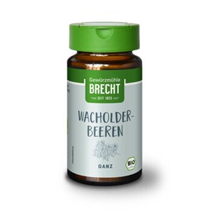 Bild von Wacholderbeeren ganz, Glas, 25 g, Brecht