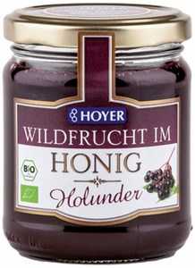 Bild von Holunder Wildfrucht im Honig, 250 g, Hoyer