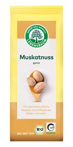 Bild von Muskatnuss, ganz  , 3 Stk, Lebensbaum