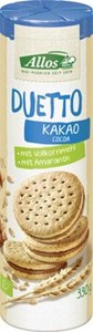Bild von Doppelkeks mit Kakaocremefüll., bio, 330 g, Allos, Cupper