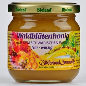 Bild von Waldblütenhonig, bio, 250 g, Blütenland Bienenhöfe