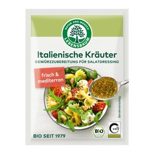 Bild von Salatdressing Italienische Kräuter, 3 x 5 g, Lebensbaum