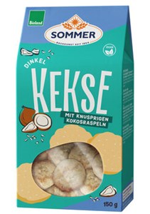 Bild von Dinkel Kokos Kekse, 150 g, Sommer