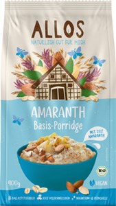 Bild von Basis Amaranth Frühstücksbrei, 400 g, Allos, Cupper