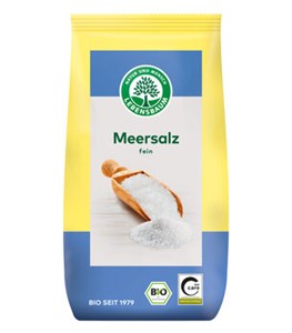Bild von Meersalz unjodiert fein NF, 500 g, Lebensbaum