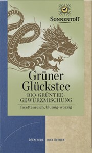 Bild von Grüner Glückstee, Doppelkammerbtl., 19,8 g, Sonnentor
