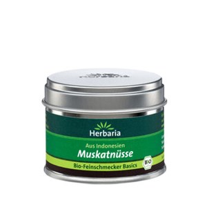 Bild von Muskatnüsse ganz S-Dose, bio, 3 Stk, Herbaria
