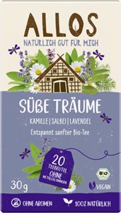 Bild von Süße Träume Tee 20FB, bio, 30 g, Allos, Cupper