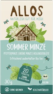 Bild von Sommer Minze Tee 20FB, bio, 30 g, Allos, Cupper