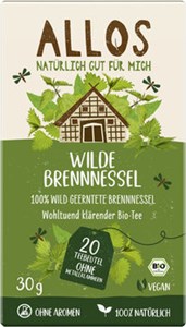 Bild von Wilde Brennessel Tee 20FB, bio, 30 g, Allos, Cupper
