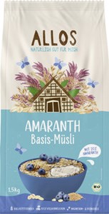 Bild von Amaranth Basis Müsli, 1,5 kg, Allos, Cupper