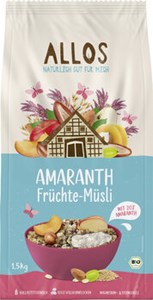 Bild von Amaranth Früchte Müsli, 1,5 kg, Allos, Cupper