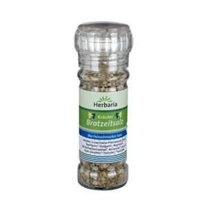 Bild von Kräuter Brotzeitsalz Mühle, bio, 75 g, Herbaria