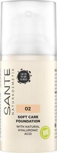 Bild von Soft Care Foundation 02 Neutral Beige, 30 ml, SANTE NATURKOSMETIK