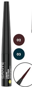 Bild von Liquid Eyeliner 02 Coffee, 3,5 ml, SANTE NATURKOSMETIK